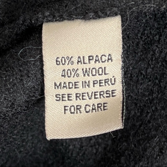 Beyond Threads Alpaca and Wool Blend button Up Long Sleeve Jacket Size Small - Picture 5 of 9